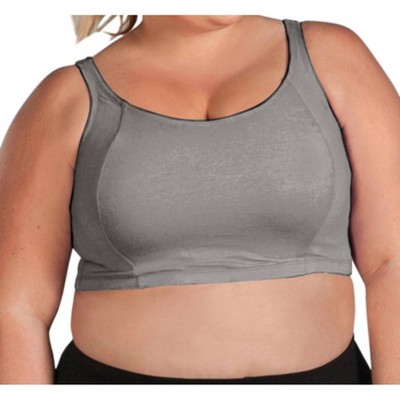 Women's Plus Size Double Layer Sports Bra - On The Plus Side