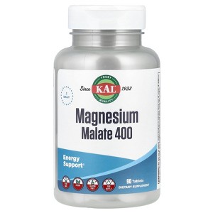 KAL Magnesium Malate 400, 90 Tablets (200 mg per Tablet) - 1 of 3