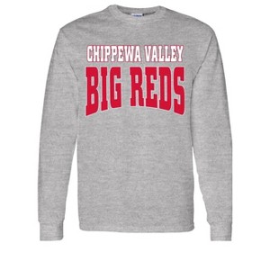 Adult Chippewa Valley High School Big Reds Name Essential Long