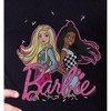 Barbie Girls' Child Stylish Best Friends Tight Fit Sleep Pajama Set Black - 3 of 4