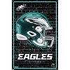 Trends International NFL Philadelphia Eagles - Neon Helmet 23 Unframed Wall Poster Prints - 4 of 4