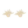 Adornia 14k Gold Plated Opal Sunrise Earrings - 4 of 4