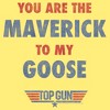 Juniors Womens Top Gun You Are the Maverick to My Goose Racerback Tank Top - image 2 of 4