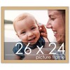 PosterPalooza | Photo Size Minimalist Yellow Picture Frame - UV Acrylic, Foam Board Backing, Hanging Hardware - 2 of 4