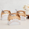 Juvale 150 Pack Round White Lace Paper Doilies Assorted Sizes for Crafts, Cake, Plates, Party Table, 6.5, 8.5, and 10.5 Inch - 4 of 4