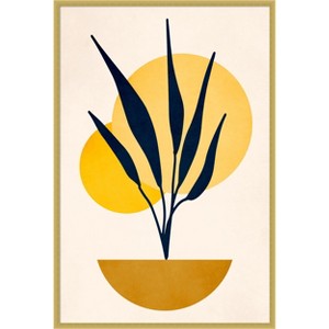 Amanti Art Copenhagen 1978 Study No 5 by Eins Kubistika Wood Framed Wall Art Print - 1 of 4