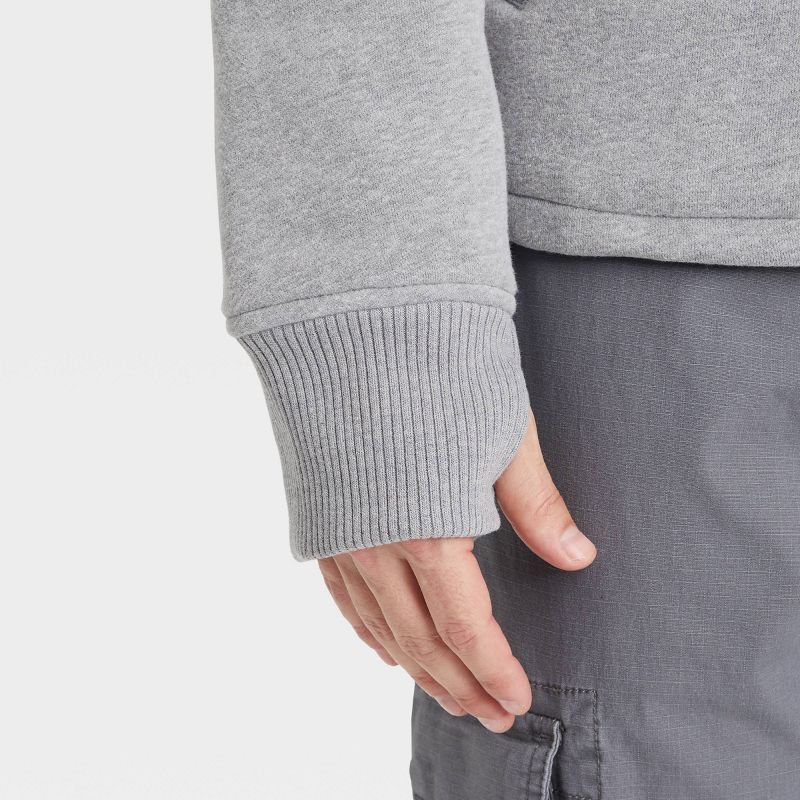 Men's 1/4 Zip Adaptive Sweatshirt - Goodfellow & Co™, 4 of 6