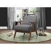CAVINAS 32/28 inch Wide 100% Polyester Accent Chair with Cushion Back,Modern Upholstered Armchair for Living Room - 2 of 4