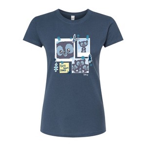 Women's - Disney - Harris, Hubbert & Hamish Fitted Graphic T-Shirt - 1 of 3