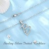 Initial Necklaces for Women, 26 Letter Classic Gift for Daughter, Sister, Mother, 18 Inch Chain - 3 of 4
