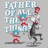 Men's Dr. Seuss Father of All the Things  T-Shirt - Athletic Heather - 2X Large - 2 of 4
