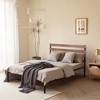 Costway Twin Size Metal Platform Bed Frame Mattress Foundation wooden Headboard - image 2 of 4