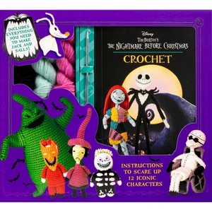 Disney Tim Burton's: The Nightmare Before Christmas Crochet - (Crochet Kits) by  Ilaria Caliri (Mixed Media Product) - 1 of 4
