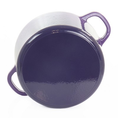 Lavender Enameled Cast Iron 5-Quart Dutch Oven with Lid