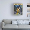 Trademark Fine Art -Vintage Apple Collection 'Art Deco Fashion Ladies' Canvas Art - 2 of 4