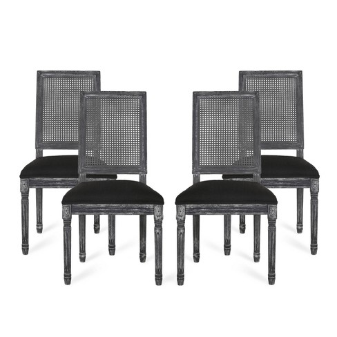 Black country dining online chairs