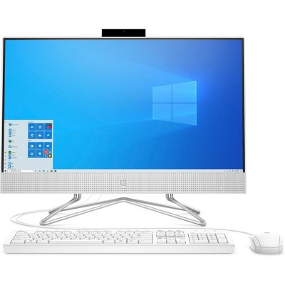 Manufacturer Refurbished HP 24-dd0117c 23.8" FHD R3-3250U, 2.60GHz, 8GB RAM, 512GB SSD, All-in-One PC, Snow White