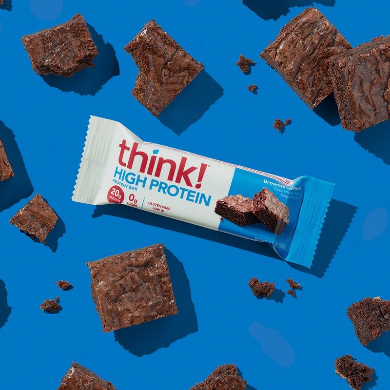 think! High Protein Brownie Crunch Bars, 4 of 12
