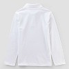 Boys' Adaptive Long Sleeve Uniform Polo Shirt - Cat & Jack™ - 2 of 3