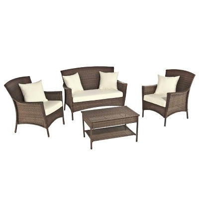 4pc Galleon Collection Patio Set - W Unlimited