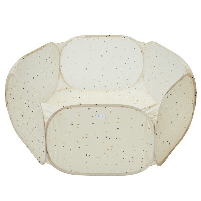 3 Sprouts Recycled Fabric Ball Pit - Terrazzo Beige