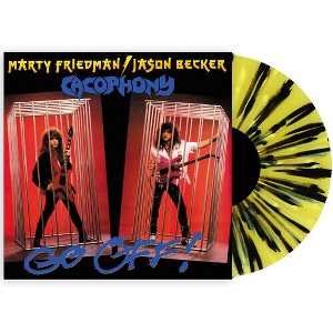 Cacophony - Go Off ! (Explicit Lyrics Colored Vinyl Yellow Black Splatter Limited Edition) - 1 of 1