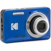 Kodak PIXPRO FZ55 Digital Camera Blue & Lexar 64GB Memory Card - 2 of 4