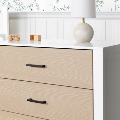 Coastwood White Farmhouse 3-Drawer Nursery Dresser