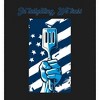 "In Tailgating We Trust" American Flag And Spatula Adult Long Sleeve Hoodie - 2 of 2