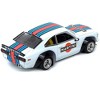 Mazda RX-3 Savanna RHD "Martini Racing Livery" White with Red and Blue Stripes 1/64 Diecast Model Car by Inno Models - 3 of 4
