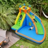 Costway Inflatable Water Slide Mighty Bounce House Jumper Castle Moonwalk W/ 735W Blower - 3 of 4