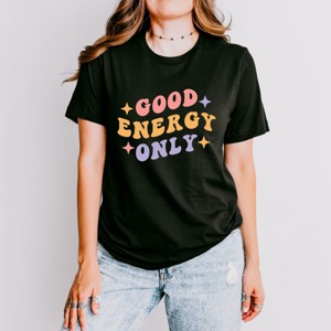 Simply Sage Market Good Energy Only Stars Short Sleeve Tee - 1 of 4
