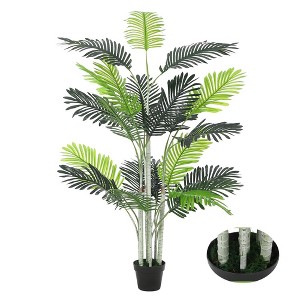 4ft Artificial Areca Palm Plant - 1 of 4