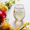 Pavilion Gift Company - Friends - 20 oz Stemless Wine Glass - Drinkware - 2 of 4