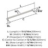 Amerock Balata Pull for Cabinets, Drawers, and Furniture - 3 of 4