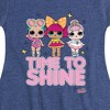Girls' - LOL Surprise! - Time to Shine Fit & Flair Cap Sleeve Dress - 2 of 3