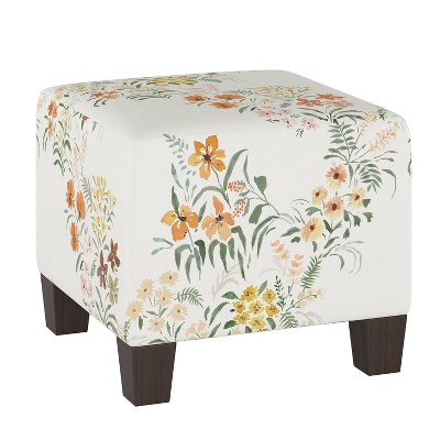 target floral ottoman