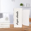 AuldHome Design Dryer Sheet Dispenser; Vertical Style Enamelware Laundry Fabric Softener Sheet Holder - image 2 of 4