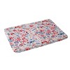 Deny Designs Ninola Design Liberty Colorful Petals Memory Foam Bath Mat Red/Blue - 2 of 4