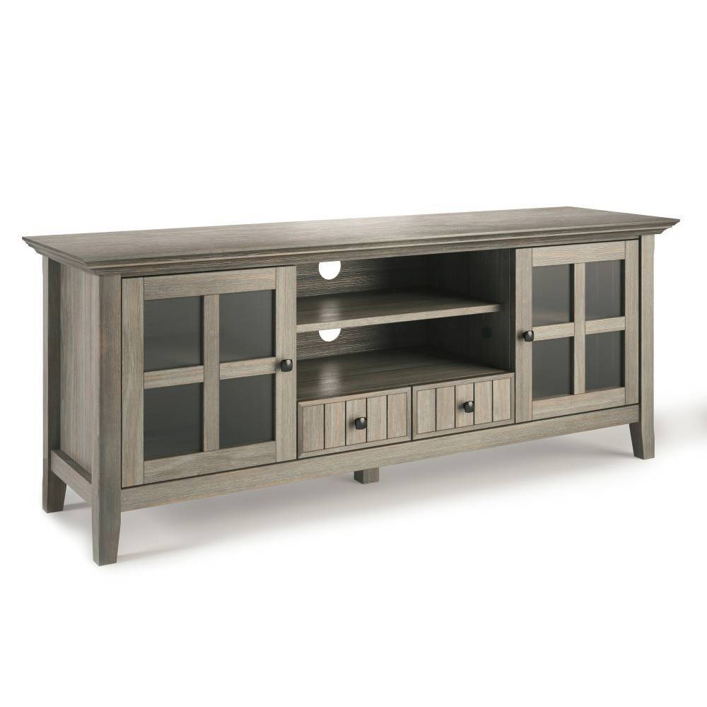 Photos - Mount/Stand Normandy TV Stand for TVs up to 65" Distressed Gray - WyndenHall