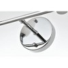 Elegant Lighting Cordelia 2 light Black and frosted white Bath Sconce - 4 of 4