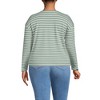 Lands' End Women's Long Sleeve Mariner Jersey Crewneck Tee - 2 of 4