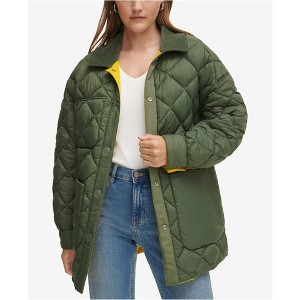 Calvin Klein Womens Reversible Barn Quilted Jacket - 1 of 1