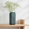 Modern Decorative Vase - Textured Ceramic Flower Holder - Stylish Home & Office Accent for Living Room & Bedroom - 3 of 4