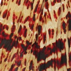 warm tie dye print
