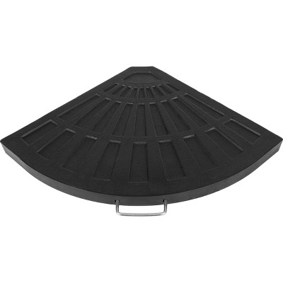 Pure Garden Outdoor Patio Umbrella Base Black