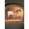 Wall Art 16"H - Framed Horse Prints Under Glass Rustic Wall Decor, Set of 2 by Kalalou - 2 of 3
