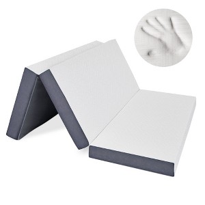 Heyward 6" Trifold Mattress, Tri Fold Memory Foam Foldable Mattress - 1 of 4