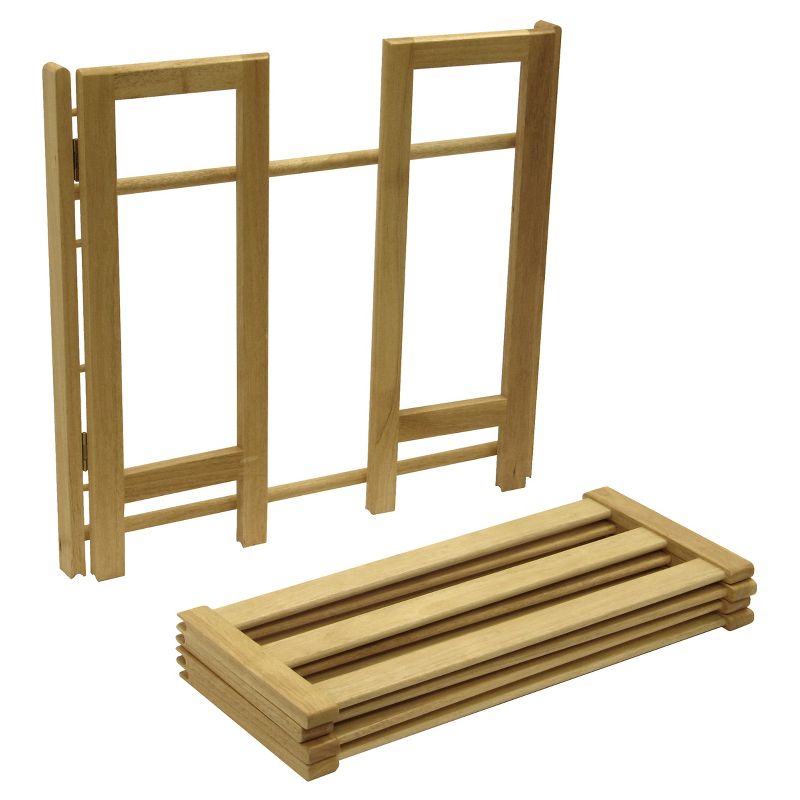 Clifford Foldable Shoe Rack Natural - Winsome, 3 of 6