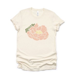 Simply Sage Market Women's Bloom Flower Short Sleeve Graphic Tee - 1 of 2